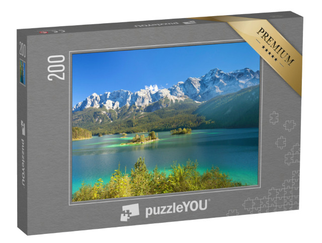 Puzzle 200 pezzi „Eibsee e Zugspitze“