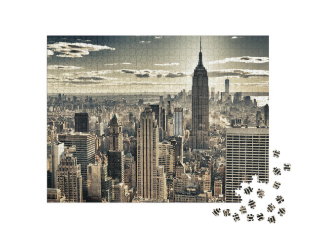 Puzzle 1000 pezzi „Immagine HDR di New York“
