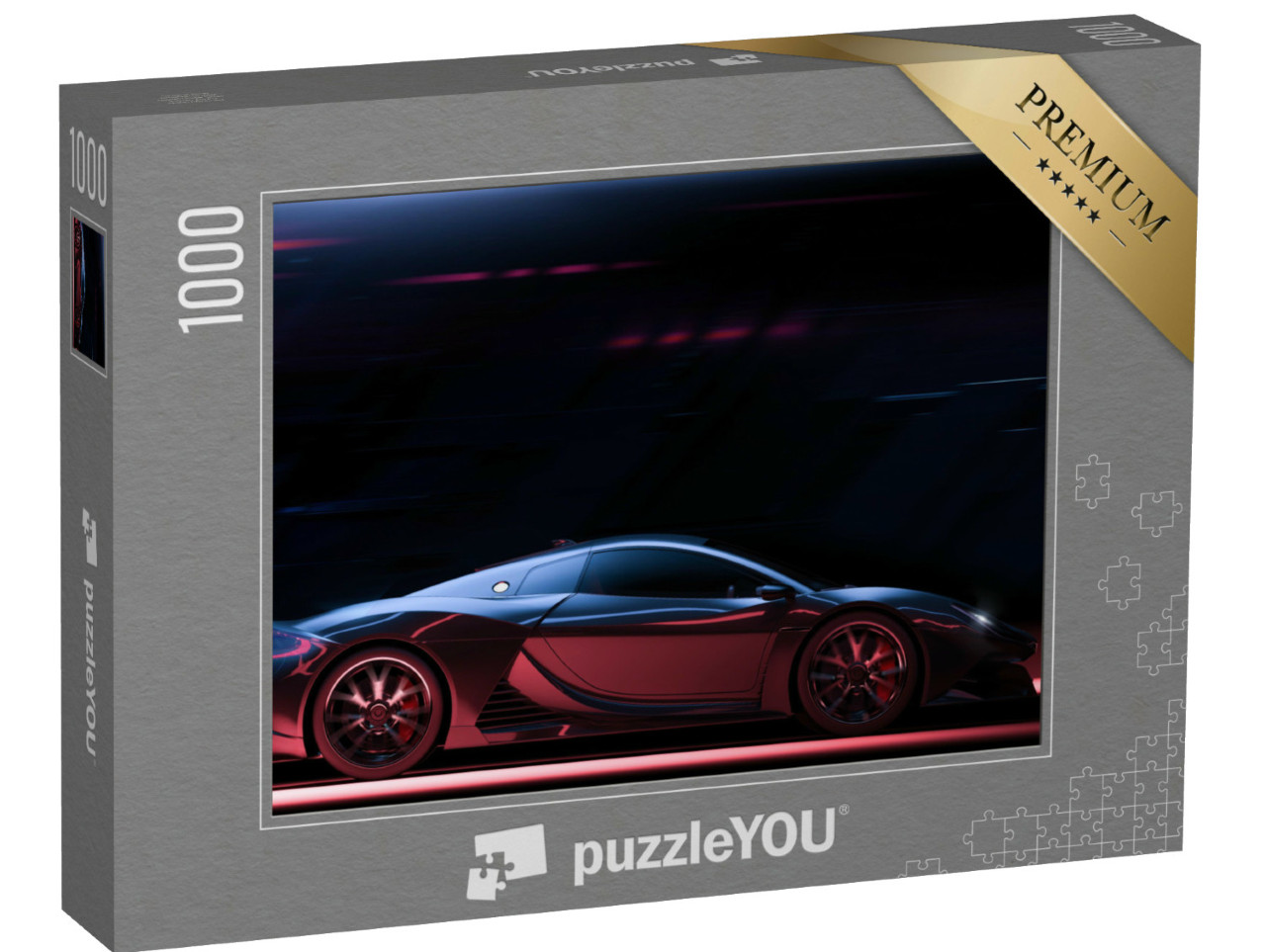 Puzzle 1000 pezzi „Auto sportiva futuristica“