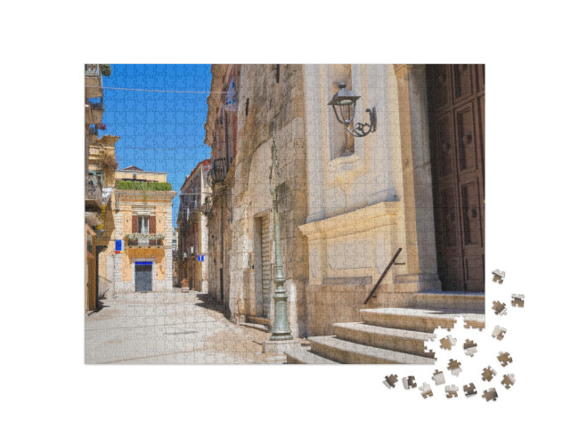 Puzzle 1000 pezzi „Vicolo. San Severo. Puglia in Italia“