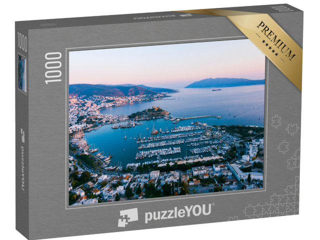 Puzzle 1000 pezzi „Vista mozzafiato di Bodrum, Turchia“