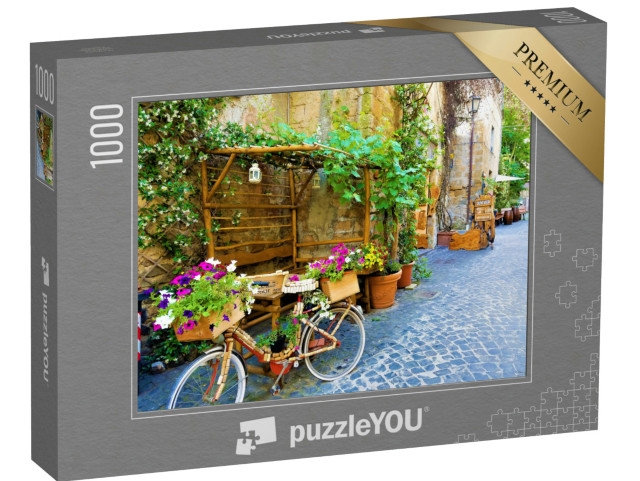Puzzle 1000 pezzi „strade di Orvieto Italia“