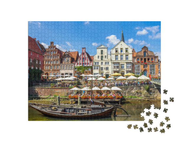 Puzzle 1000 pezzi „Stintmarkt, Lüneburg“