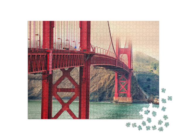 Puzzle 1000 pezzi „Ponte del Golden Gate“