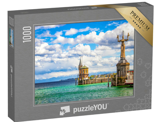 Puzzle 1000 pezzi „La città di Costanza sul Lago di Costanza“