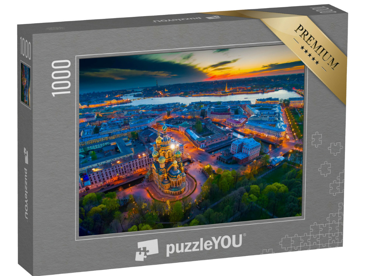 Puzzle 1000 pezzi „Salvatore sul sangue versato, San Pietroburgo“