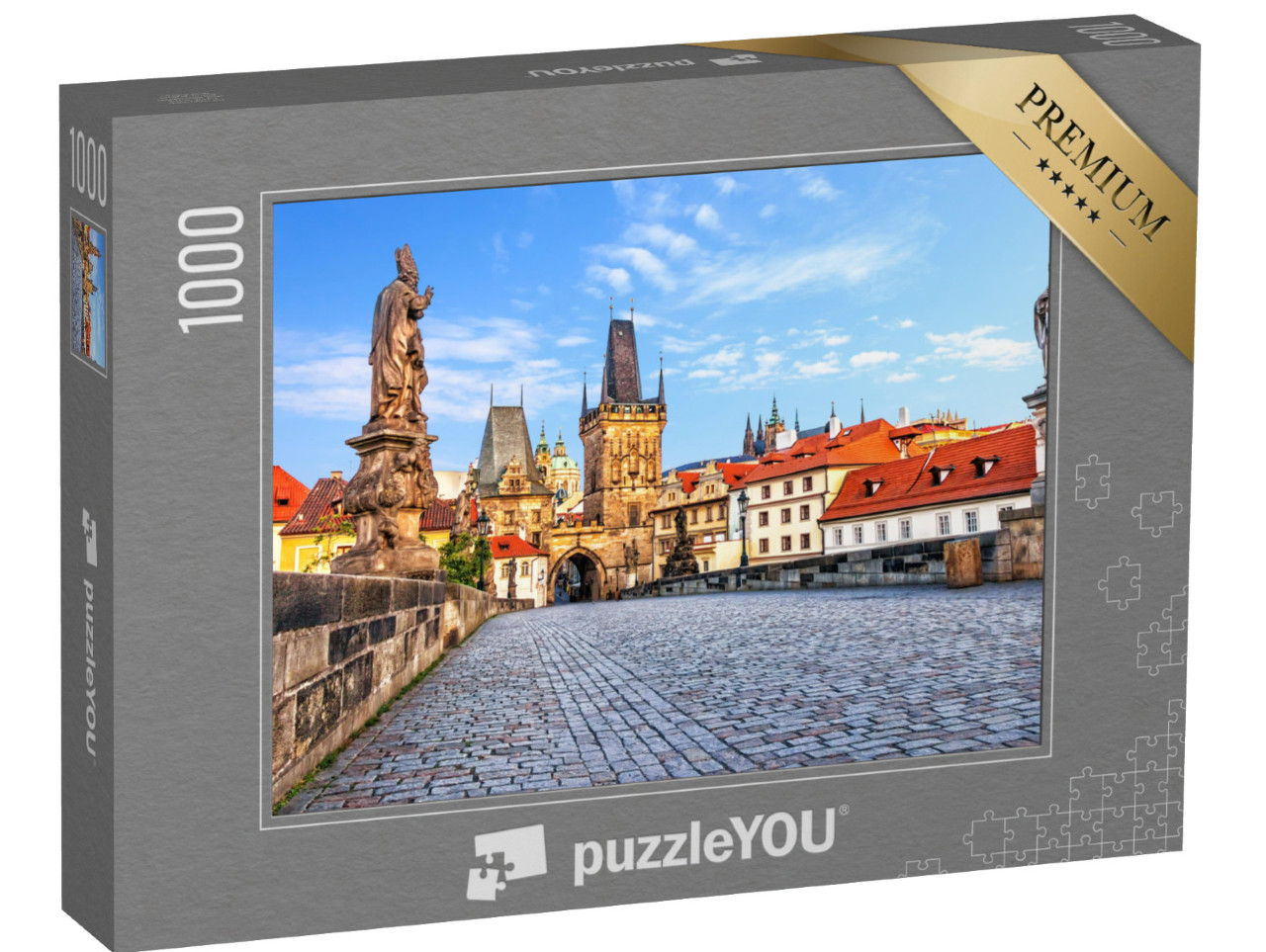 Puzzle 1000 pezzi „Ponte Carlo sul fiume Moldava a Praga, Repubblica Ceca“