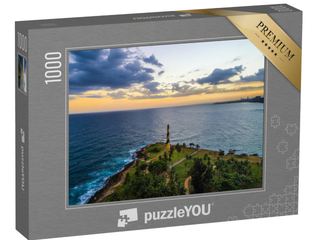 Puzzle 1000 pezzi „Faro di Santo Domingo“