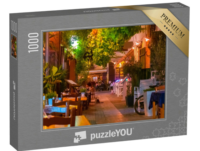 Puzzle 1000 pezzi „Notte a Limassol a Cipro sul Mediterraneo“