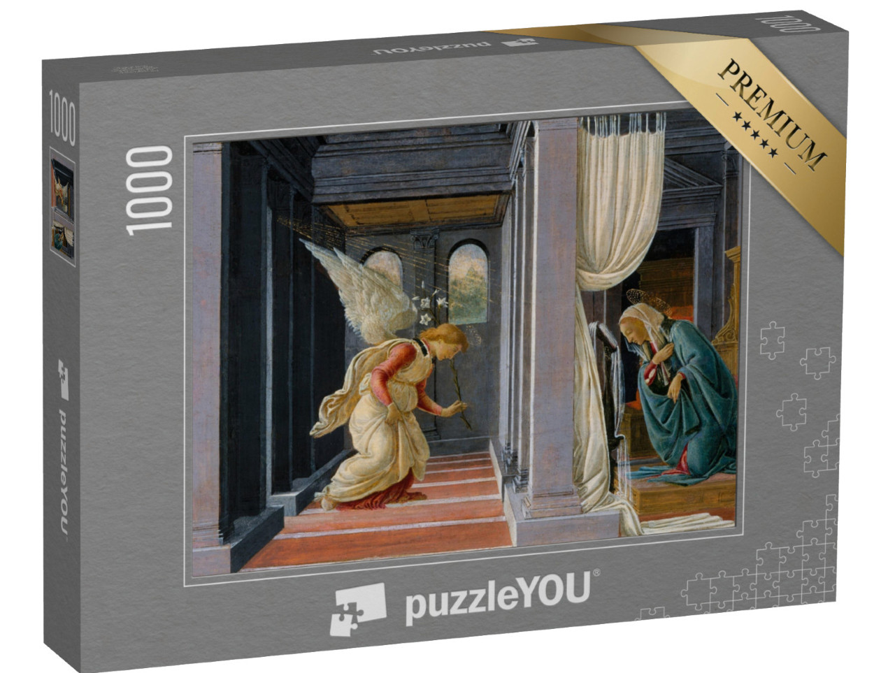 Puzzle 1000 pezzi „Il Proclama di Botticell, Rinascimento“