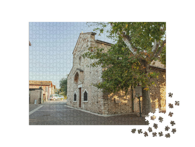 Puzzle 1000 pezzi „Chiesa di San Severo a Bardolino“
