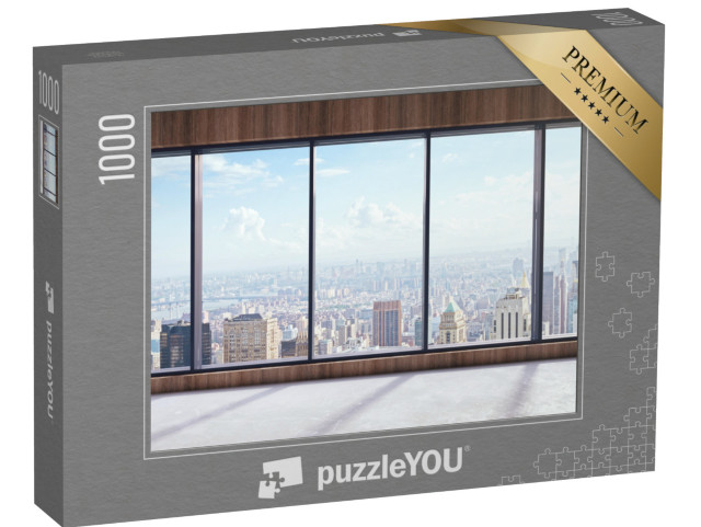 Puzzle 1000 pezzi „Ufficio vuoto con una vista fantastica“