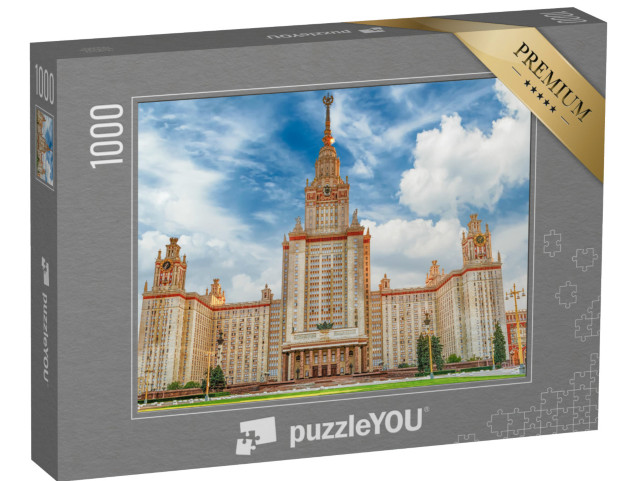 Puzzle 1000 pezzi „Università statale Lomonosov, Mosca, Russia“