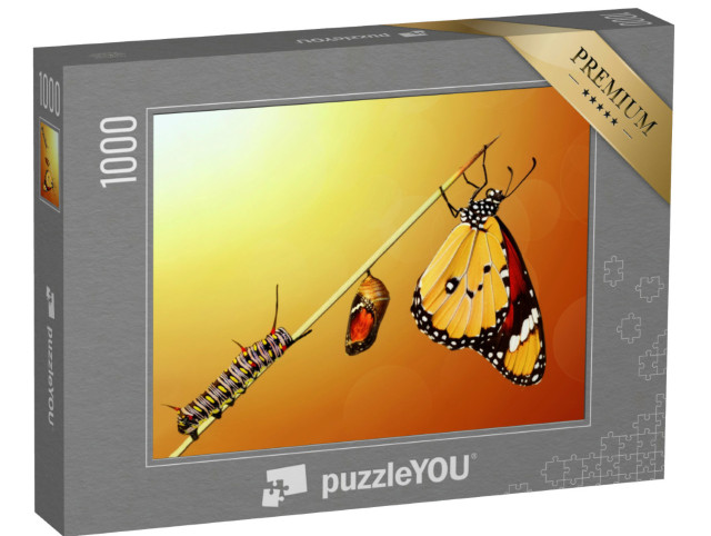 Puzzle 1000 pezzi „La trasformazione di una farfalla“