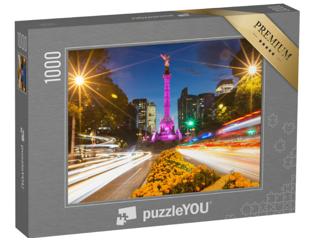 Puzzle 1000 pezzi „El Ángel de la Independencia - L'Angelo dell'Indipendenza a Città del Messico“