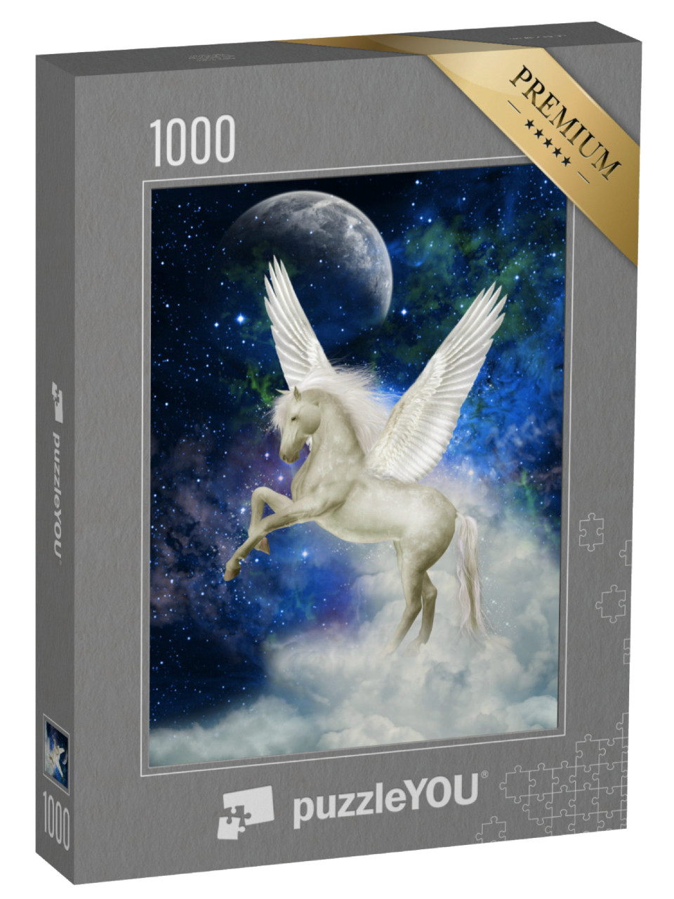 Puzzle 1000 pezzi „Pegaso volante“