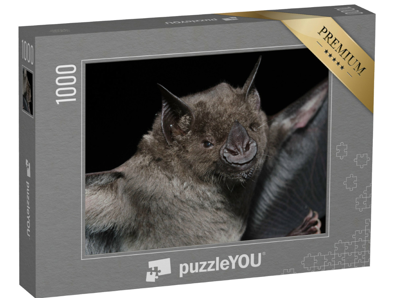 Puzzle 1000 pezzi „Il pipistrello baffuto maggiore“