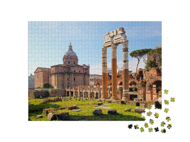 Puzzle 1000 pezzi „Foro Romano - Roma, Italia“