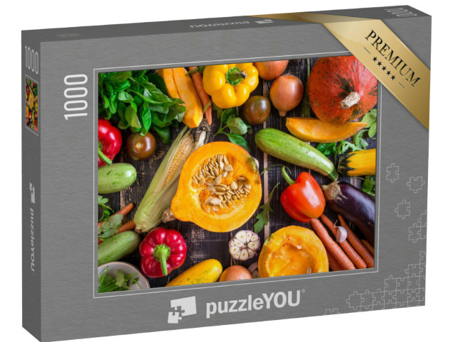Puzzle 1000 pezzi „Verdure fresche e croccanti“