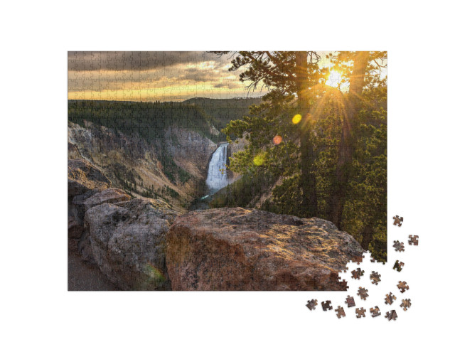 Puzzle 1000 pezzi „Parco nazionale di Yellowstone, USA“