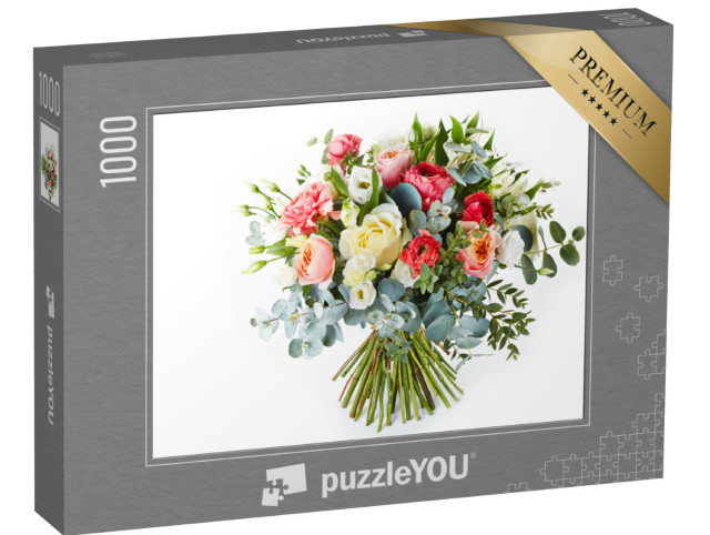 Puzzle 1000 pezzi „Bouquet da sposa fresco“