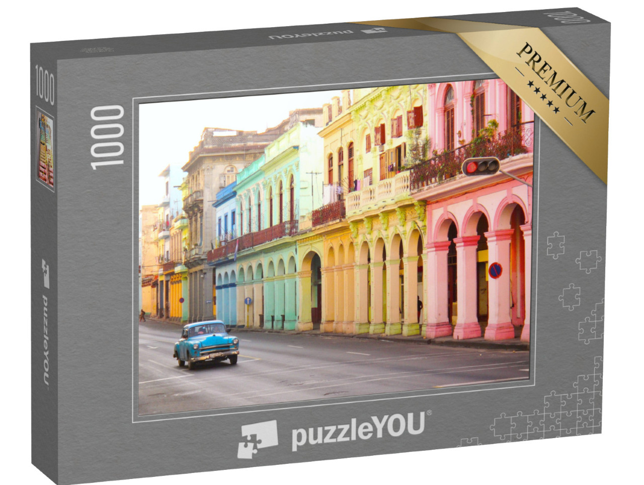 Puzzle 1000 pezzi „L'Avana, Cuba“