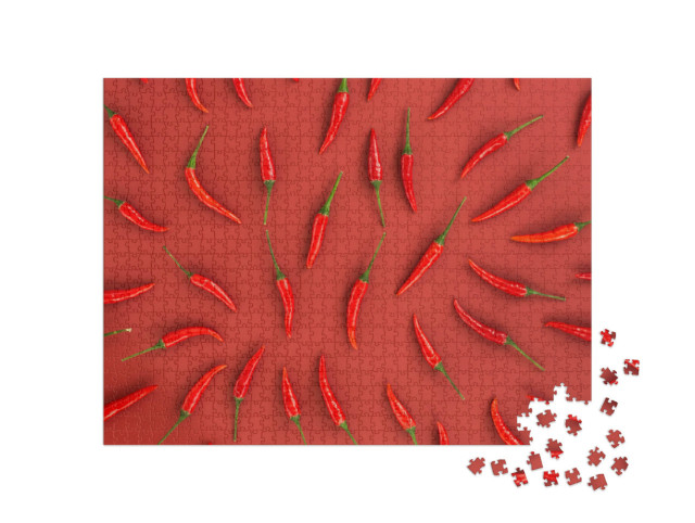 Puzzle 1000 pezzi „Spezie piccanti - peperoncini“