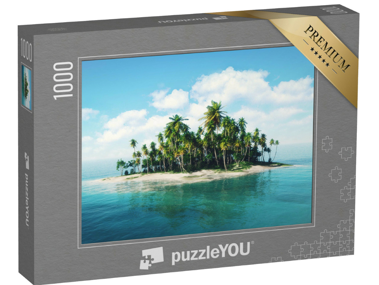 Puzzle 1000 pezzi „Isola nell'oceano“
