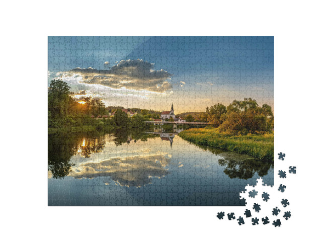 Puzzle 1000 pezzi „Ramspau, distretto di Ratisbona“