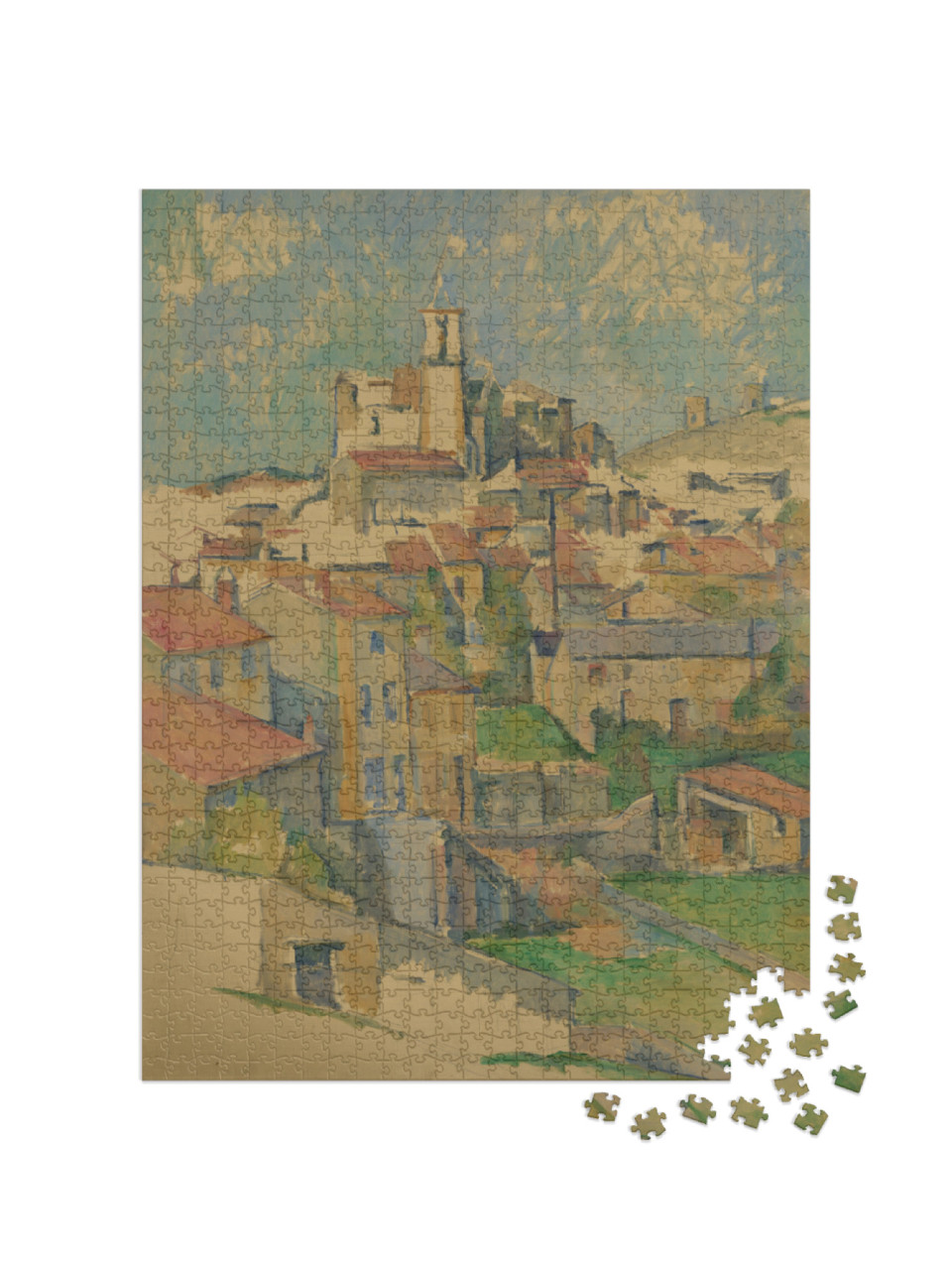 Puzzle 1000 pezzi „Paul Cézanne - Gardanne“