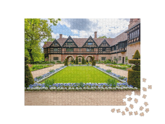 Puzzle 1000 pezzi „Palazzo Cecilienhof nel Parco Nuovo, Potsdam“