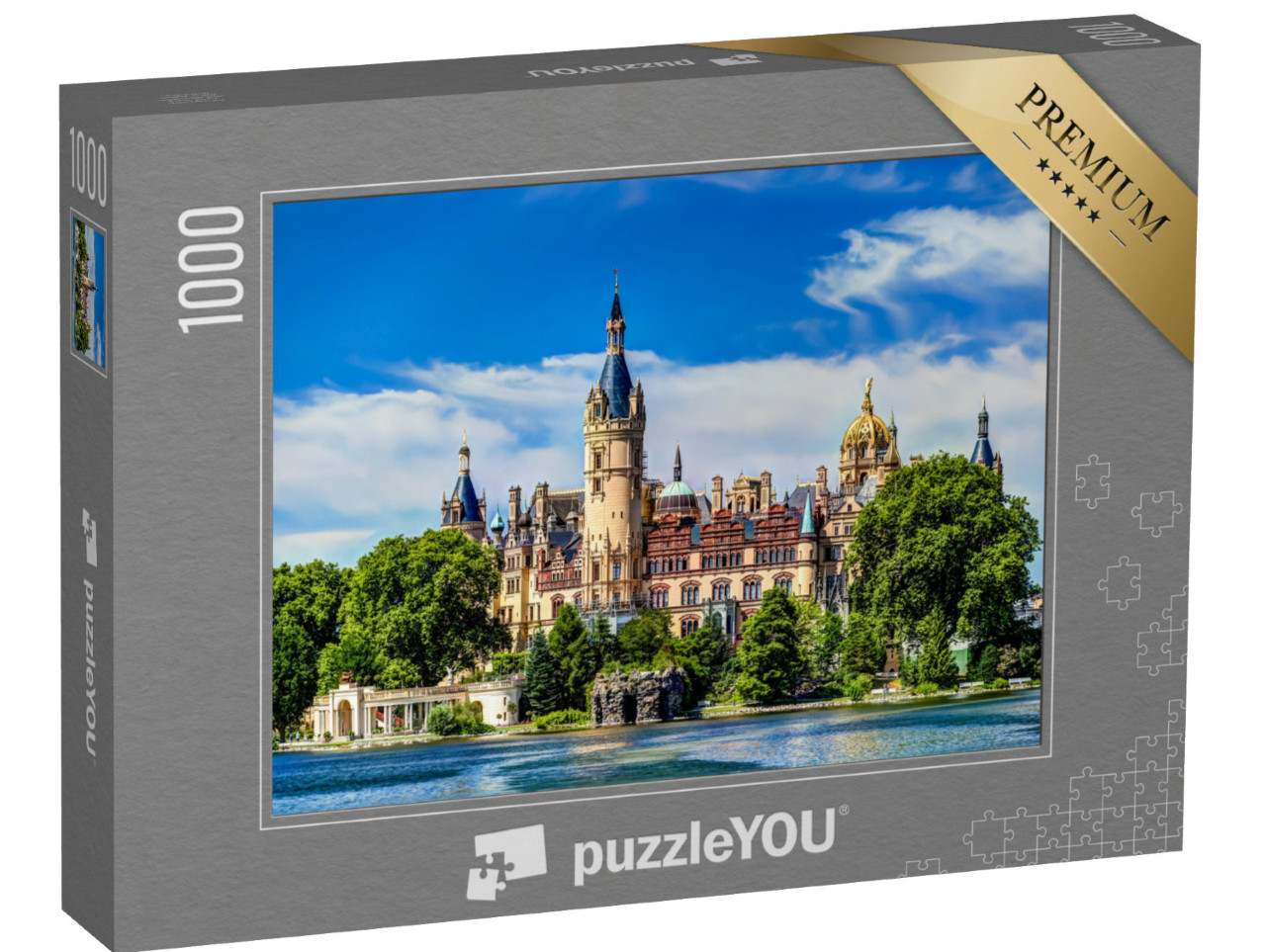 Puzzle 1000 pezzi „Il magnifico castello di Schwerin“