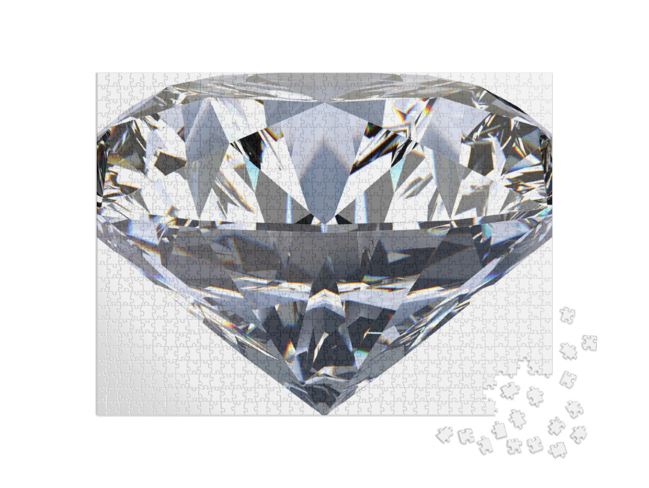 Puzzle 1000 pezzi „Grande diamante chiaro“
