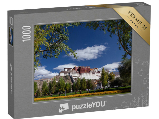 Puzzle 1000 pezzi „Il Palazzo Potala, fortezza Dzong nella città di Lhasa, in Tibet“