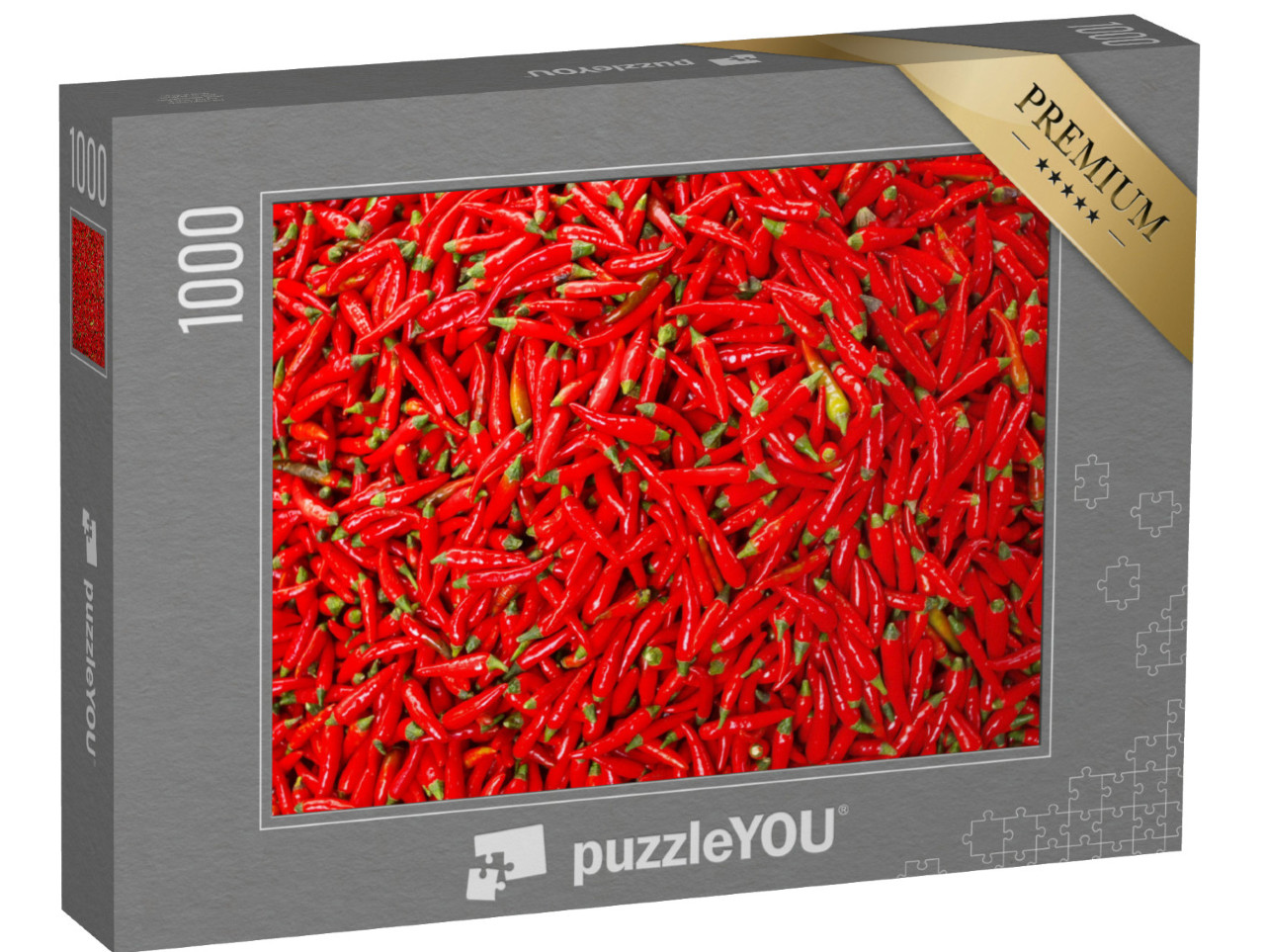 Puzzle 1000 pezzi „Peperoni rossi“