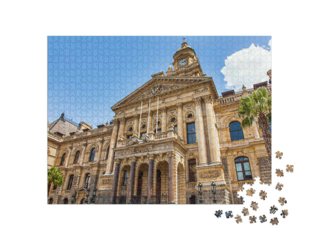 Puzzle 1000 pezzi „Municipio di Città del Capo, Sudafrica“