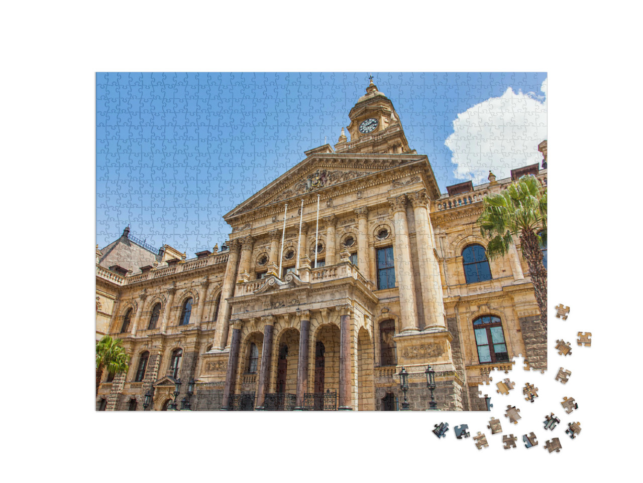 Puzzle 1000 pezzi „Municipio di Città del Capo, Sudafrica“