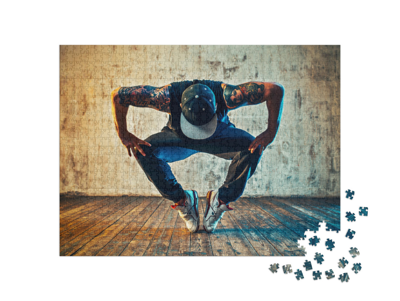 Puzzle 1000 pezzi „Una posa da breakdance“