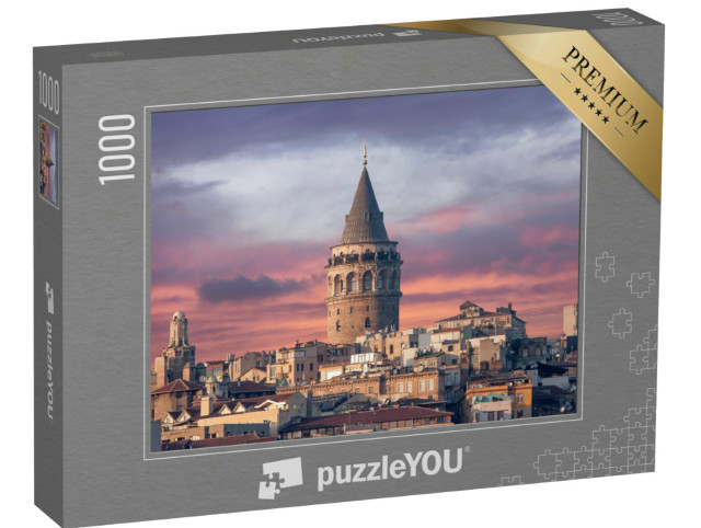 Puzzle 1000 pezzi „Torre di Galata a Istanbul“