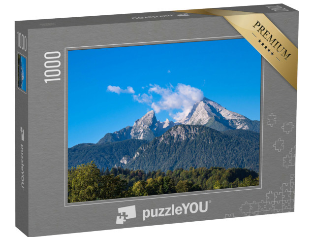 Puzzle 1000 pezzi „Watzmann nelle Alpi di Berchtesgaden, Germania“