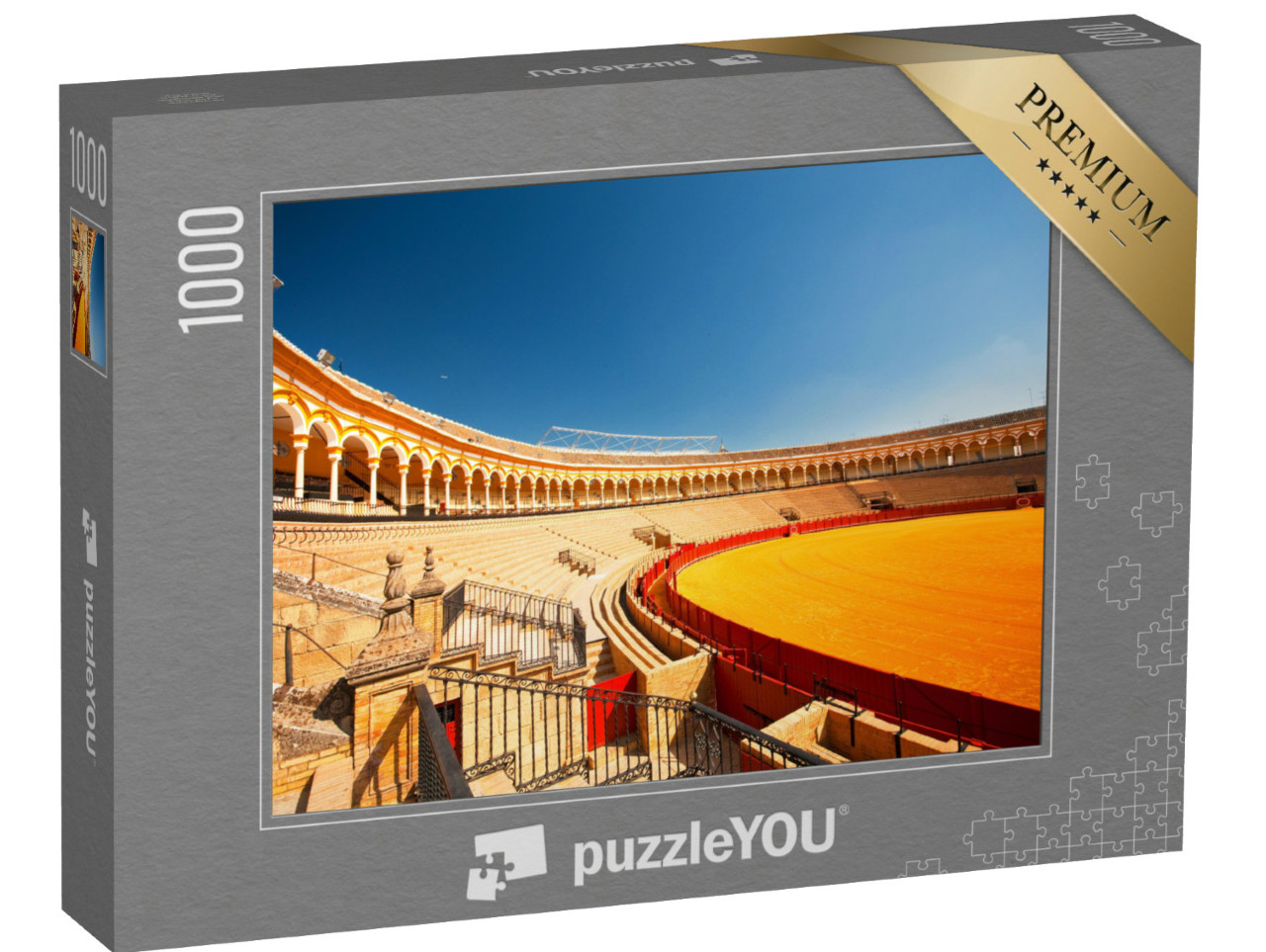 Puzzle 1000 pezzi „L'arena di Siviglia, Spagna“