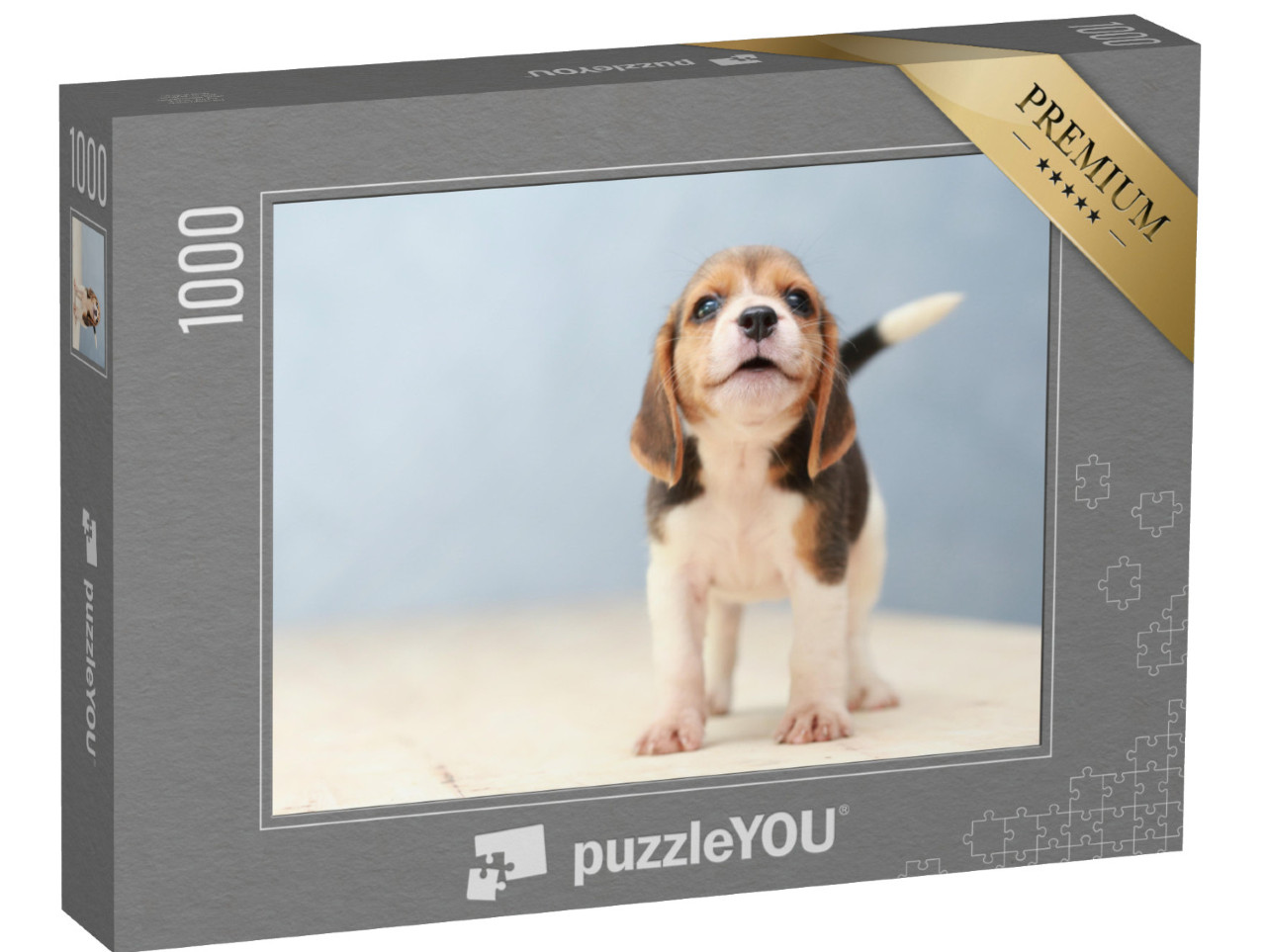 Puzzle 1000 pezzi „Carino il cucciolo di beagle“