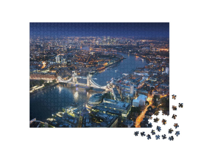 Puzzle 1000 pezzi „Londra di notte“