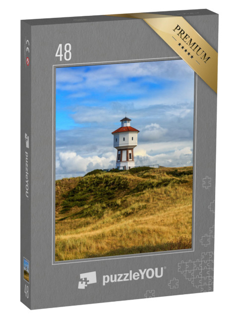 Puzzle 48 pezzi „Faro sull'isola di Langeoog, Bassa Sassonia“