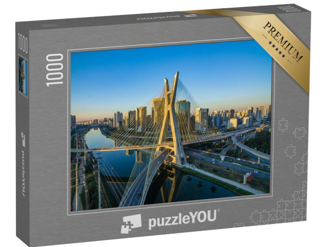 Puzzle 1000 pezzi „Ponte sospeso a San Paolo, Brasile“