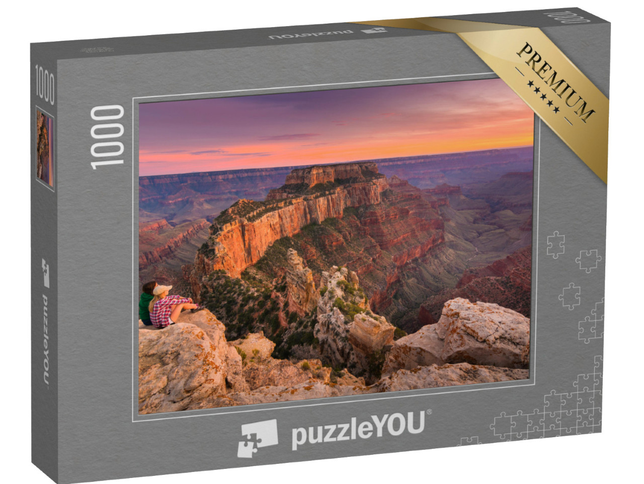 Puzzle 1000 pezzi „Parco nazionale del Grand Canyon, North Rim, USA“