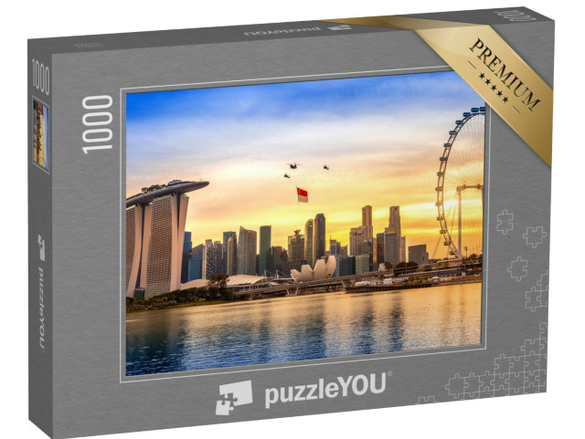 Puzzle 1000 pezzi „Giornata nazionale a Singapore“