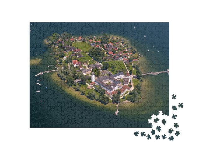 Puzzle 1000 pezzi „Fraueninsel a Chiemsee, Germania“
