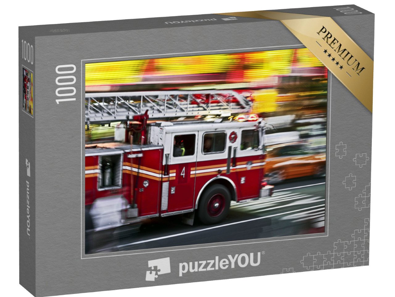 Puzzle 1000 pezzi „Autopompa in azione“