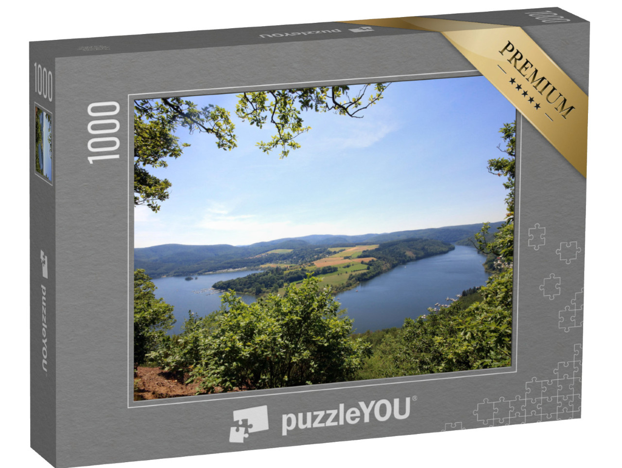 Puzzle 1000 pezzi „Vista sull'Edersee“